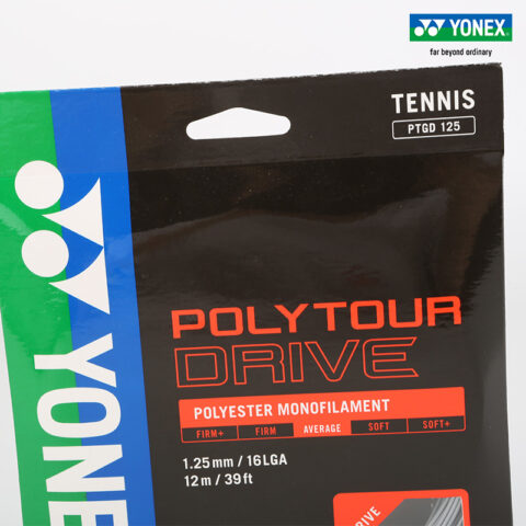 YONEX Tennis Racket Strings Polyester 12m Silver