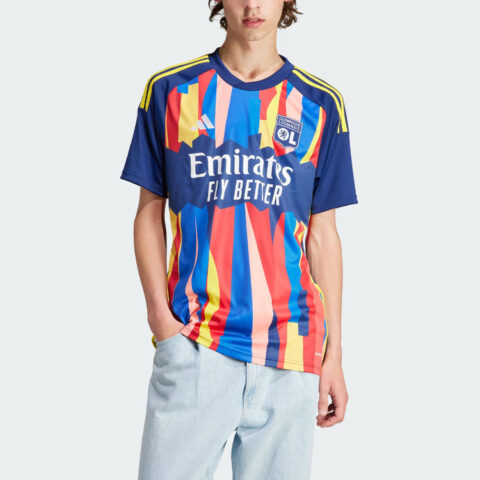 Adidas Olympique Lyonnais 23/24 Third Jersey Soccer Jersey Men’s Dark Blue