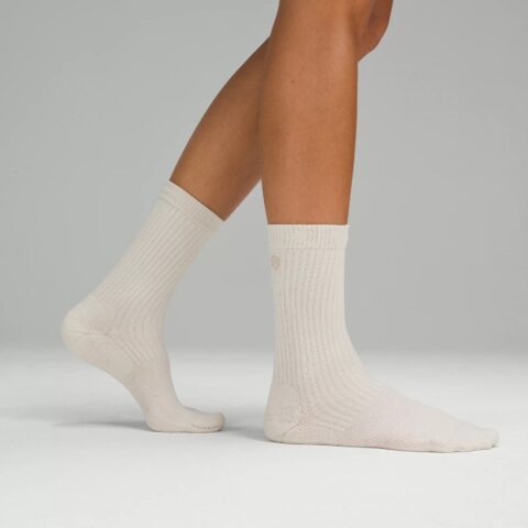 Lululemon Crew Socks Women’s Heathrow Yellow