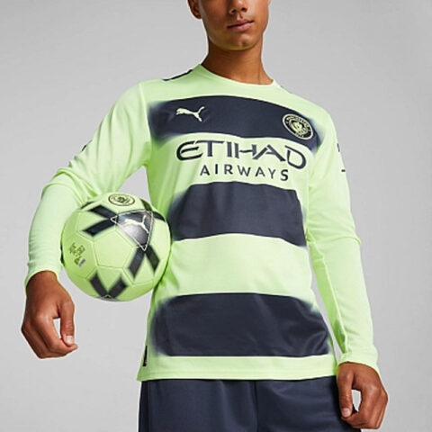 PUMA Manchester City Soccer Jersey Men’s Green