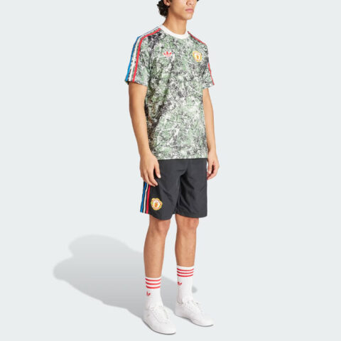 Adidas x Stone Roses Manchester United Soccer Bottom Men’s Black