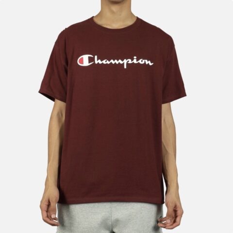Champion Casual Sportswear Unisex Burgundy+Black