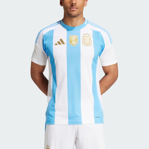 Adidas x Argentina 24 Home striped T-shirt