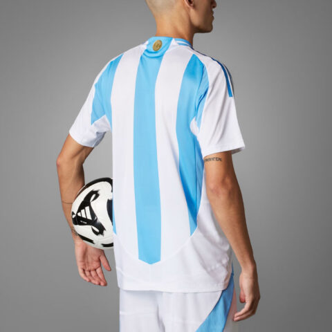Adidas Argentina 2024 Home Authentic Messi Jersey