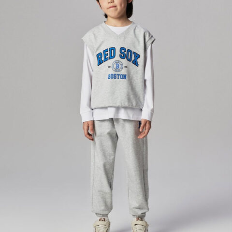 MLB Casual Sportswear Gray Kids’