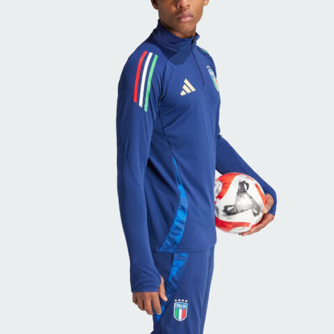 Adidas Italy Tiro 24 Competition Training Top Soccer Jersey Men’s Dark Blue