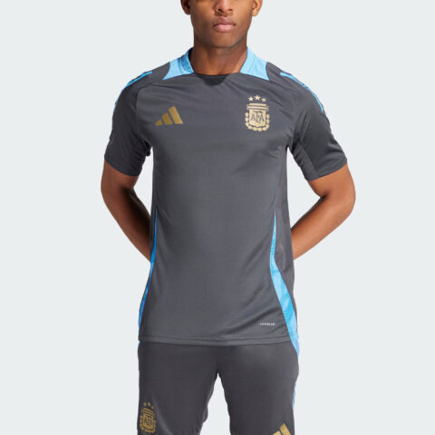 Adidas Argentina Tiro 24 Competition Jersey Soccer Jersey Men’s Carbon Black