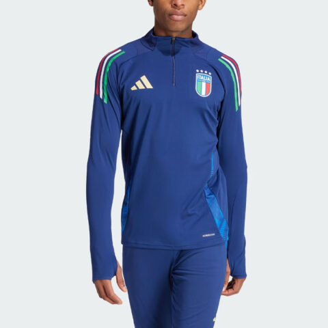 Adidas Italy Tiro 24 Competition Training Top Soccer Jersey Men’s Dark Blue