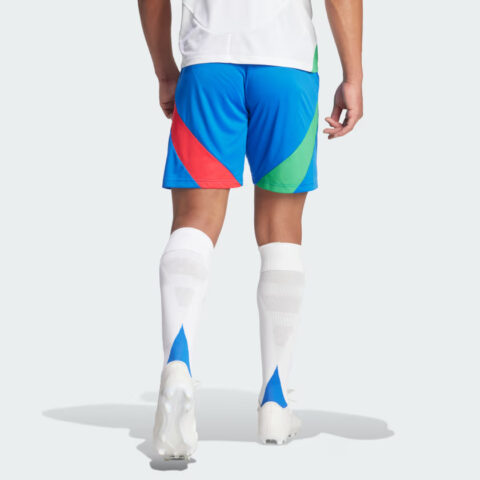 Adidas Italy 24 Away Shorts Soccer Bottom Fan Edition, Italy Version, Away Men’s Blue