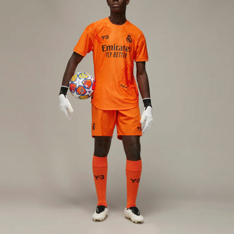 Y 3 x HUANGJIAMADELI,LIANMINGKUAN Soccer Jersey Men’s Orange
