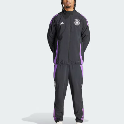 Adidas GERMANY TIRO 24 COMPETITION PRESENTATION TRACK TOP Soccer Jersey Germany Men’s Black