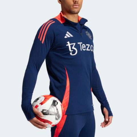 Adidas Free Shipping With AdiClub Manchester United Tiro 24 Training Top