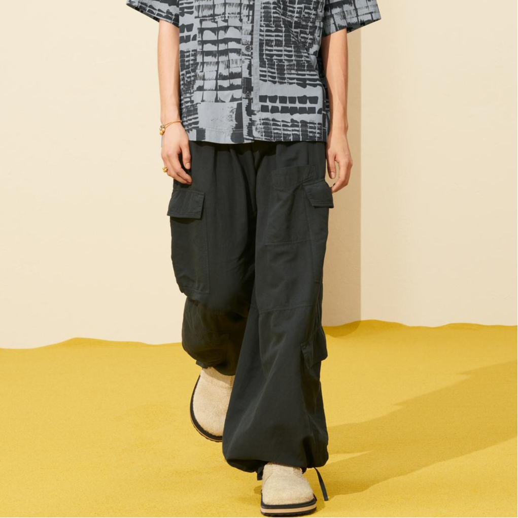 ZARA Casual Pants Men’s Blue Moderate Wide Leg Pants