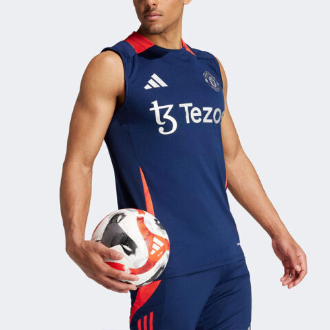 Adidas SS24 Soccer Jersey Men’s Blue