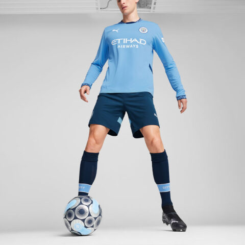 PUMA Camiseta De Fútbol De Manga Larga Manchester City 24/25 Local Para Hombre
