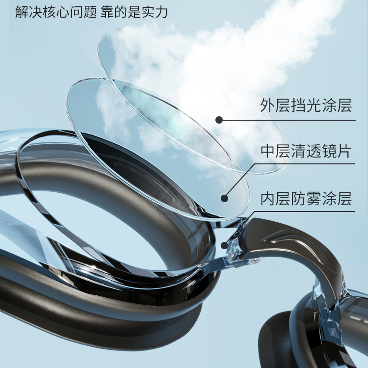 Li Ning Swim Goggles