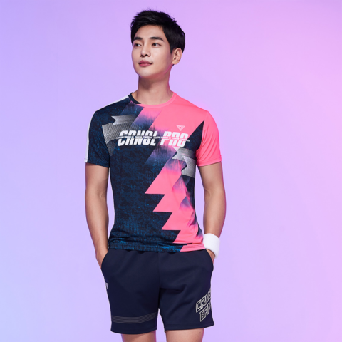 CORALIAN Badminton Jersey Men’s Black Red