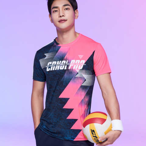 CORALIAN Badminton Jersey Men’s Black Red