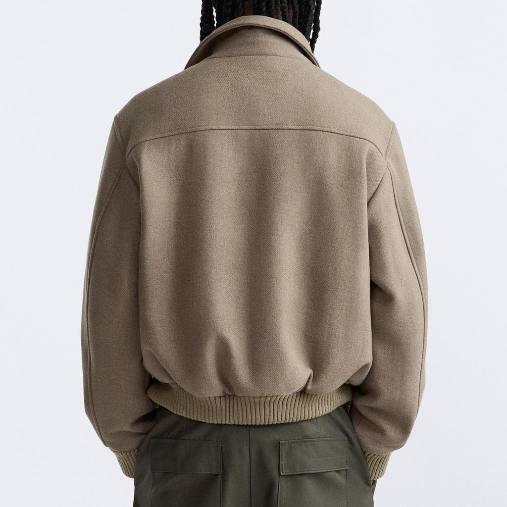 ZARA Jackets & Coats Men’s Earth Tone