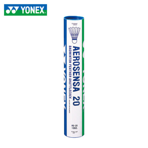 YONEX AS 20EX Goose Feather Shuttlecock 12 Pack Goose Feather Match Ball Shuttlecocks