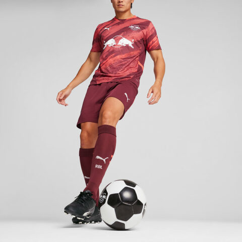 PUMA SS24 RB Leipzig Soccer Jersey Men’s Red