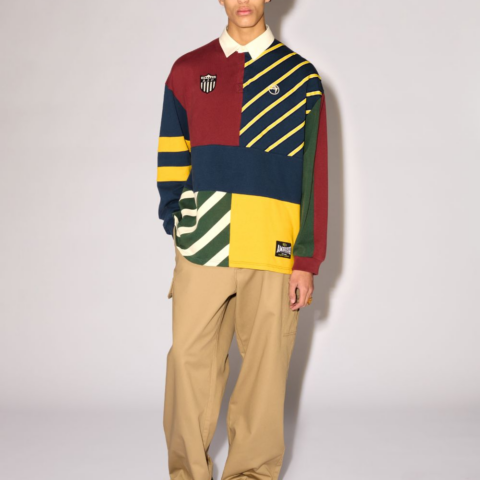 Ambush patchwork polo shirt