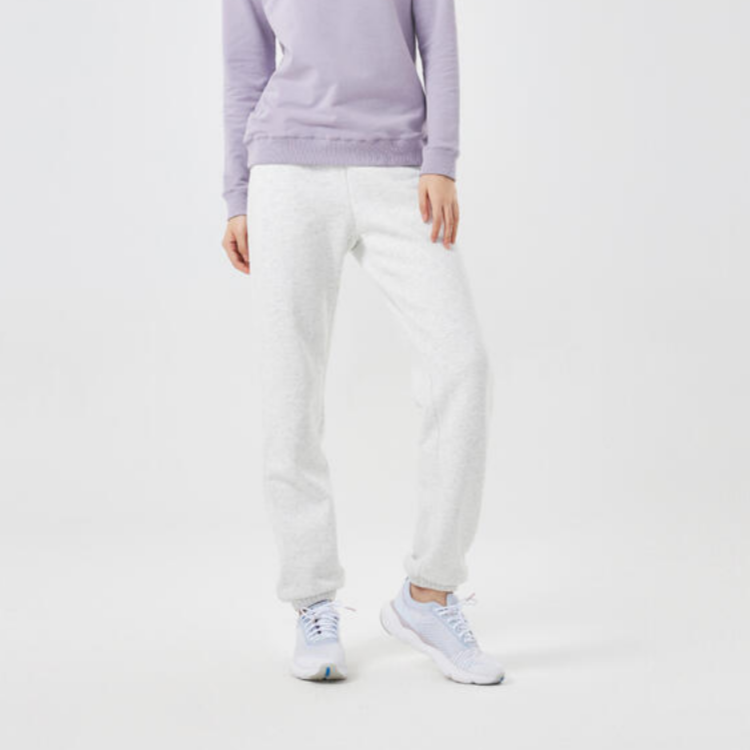 DECATHLON DOMYOS Fleece Pants Women’s White