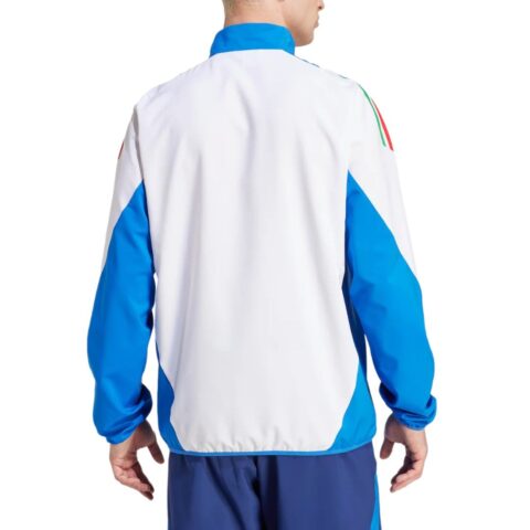 Adidas UEFA European Football Championship Italy Team Soccer Jersey Unisex White/Blue