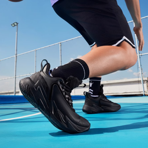 361° Slip Resistant Abrasion Resistant Low top Basketball Shoes Men’s Black