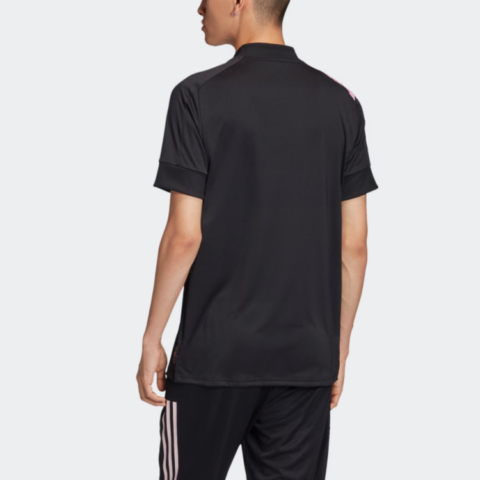 Adidas Miami International AEROREADY Soccer Jersey Men’s Black/Transparent Pink