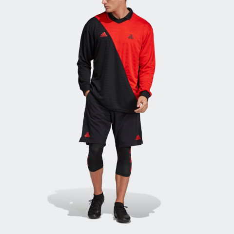 Adidas Soccer Jersey Men’s Bright Pink Red Neon/Black