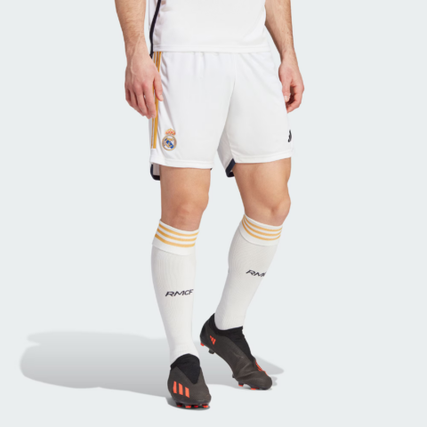Adidas Soccer Ball Shorts Men’s White