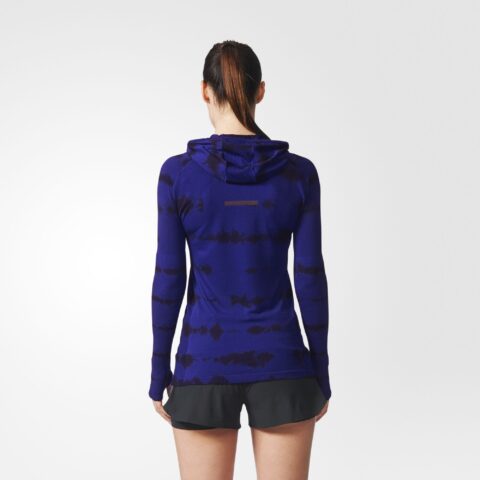 Adidas Primeknit Workout Clothing Women’s Purple Blue/Black