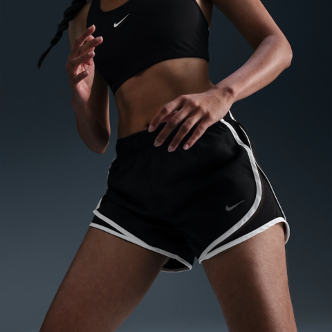 Nike Tempo Women’s Dri FIT Mid Rise Brief Lined Running Shorts