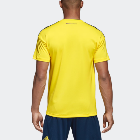 Adidas WORLD CUP Soccer Jersey Men’s Yellow/Blue