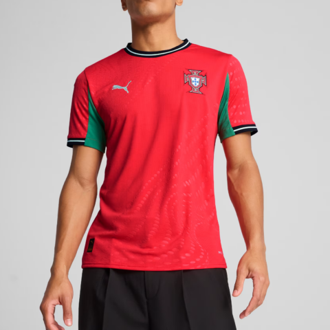 PUMA DRYCELL Soccer Jersey Men’s Pure Red/Fresh Mint