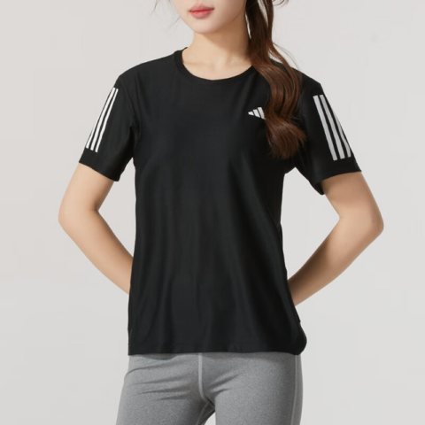Adidas Running T Shirt Women’s Black