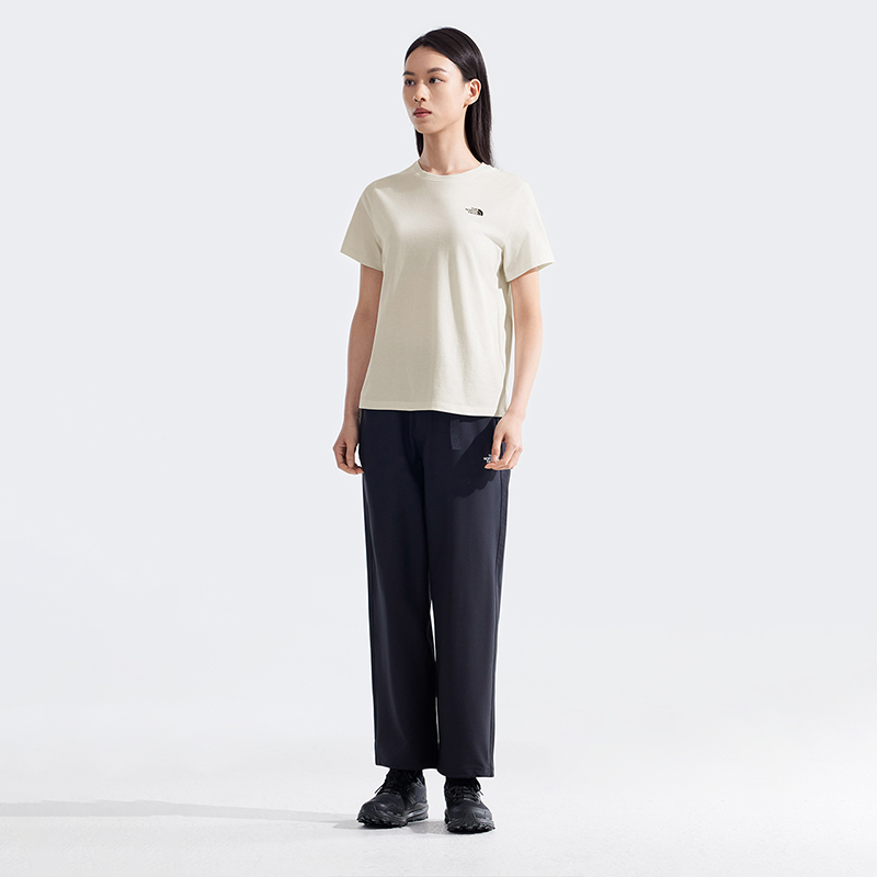 THE NORTH FACE Quick Dry T Shirts Women’s Dune White