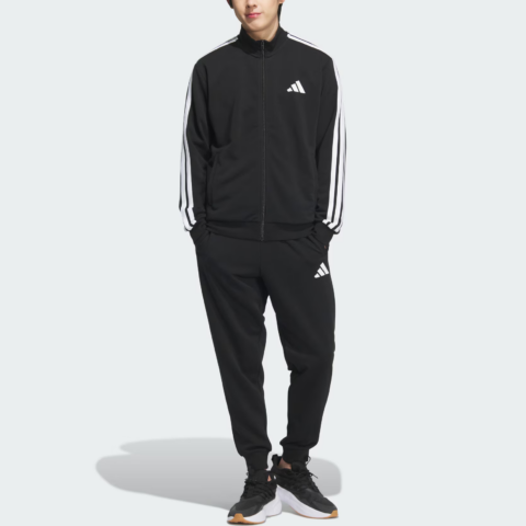 Adidas VALUE RANGE TRACKSUIT Casual Sportswear Unisex Black