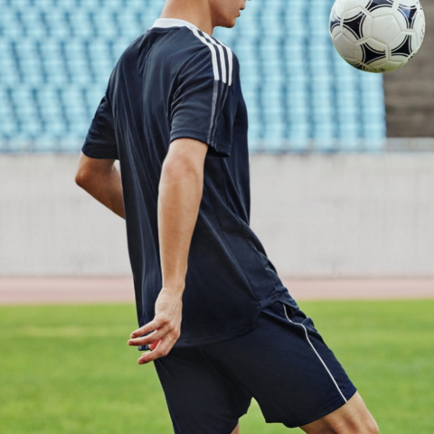 Adidas Soccer Jerseys Men’s Navy Blue Moderate Straight Fit