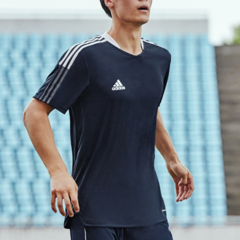 Adidas Soccer Jerseys Men’s Navy Blue Moderate Straight Fit