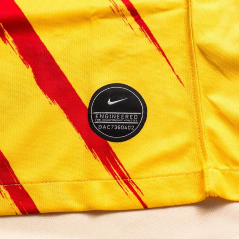 Nike Soccer Jerseys Men’s Yellow Moderate Straight Fit