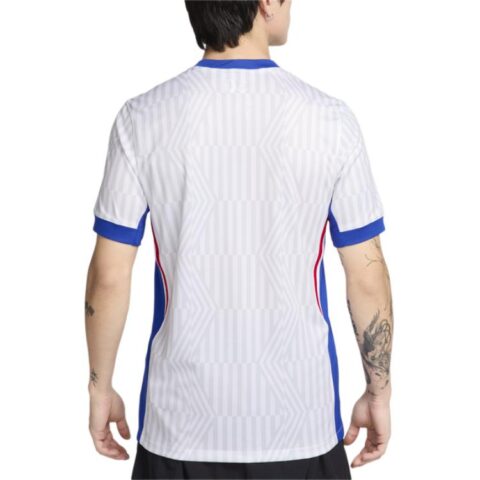 Nike Dri Fit Soccer Jersey Men’s White/Campus Blue/University Red