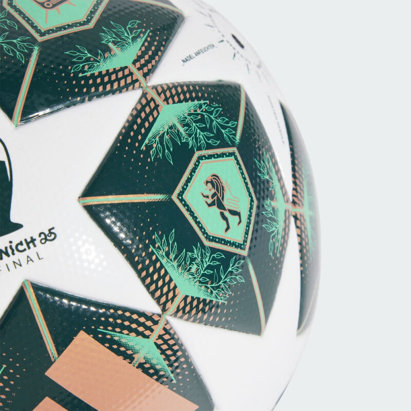 Adidas Size 5 Soccer Ball Seamless Thermal bonding Unisex White Green