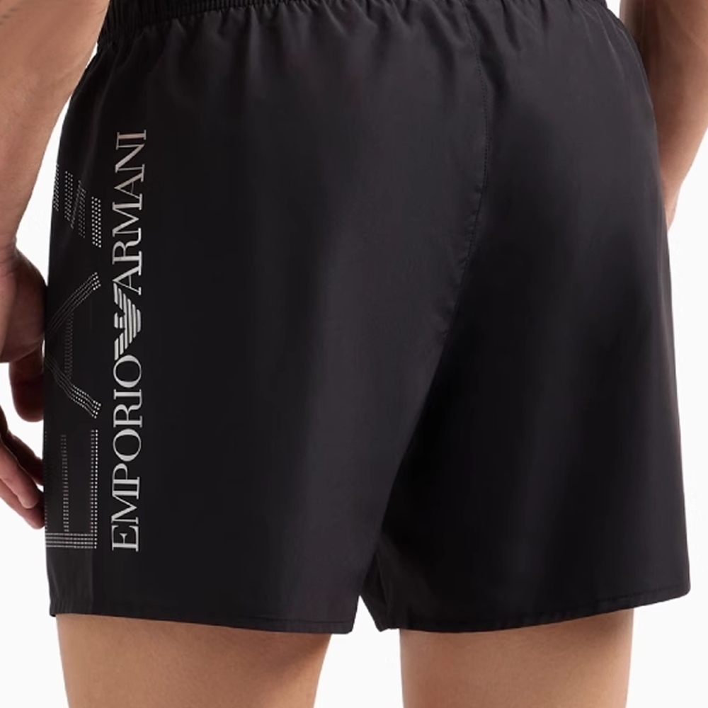Ea7 EMPORIO ARMANI Logo print Swim Shorts