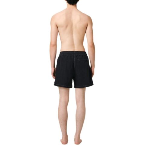 Ami Paris Logo Embroidered Swim Shorts