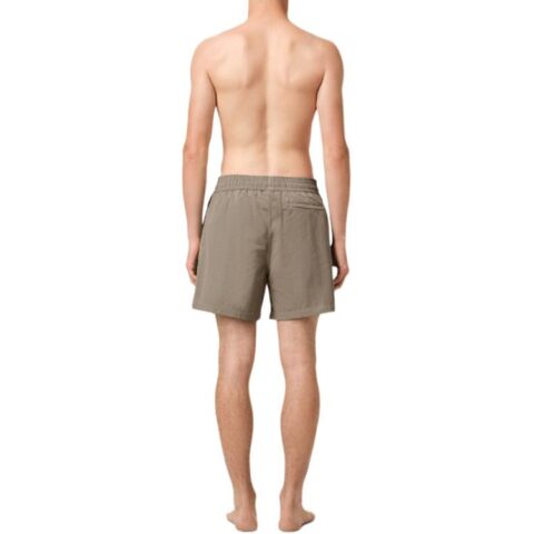Ami Paris Logo Embroidered Beach Shorts