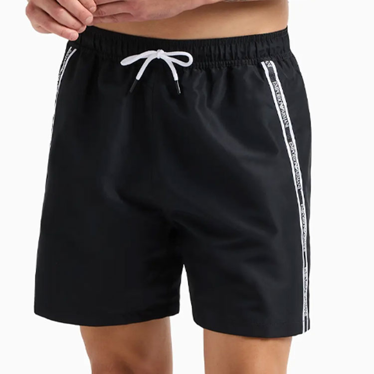 EMPORIO ARMANI Beach Shorts Men’s Black