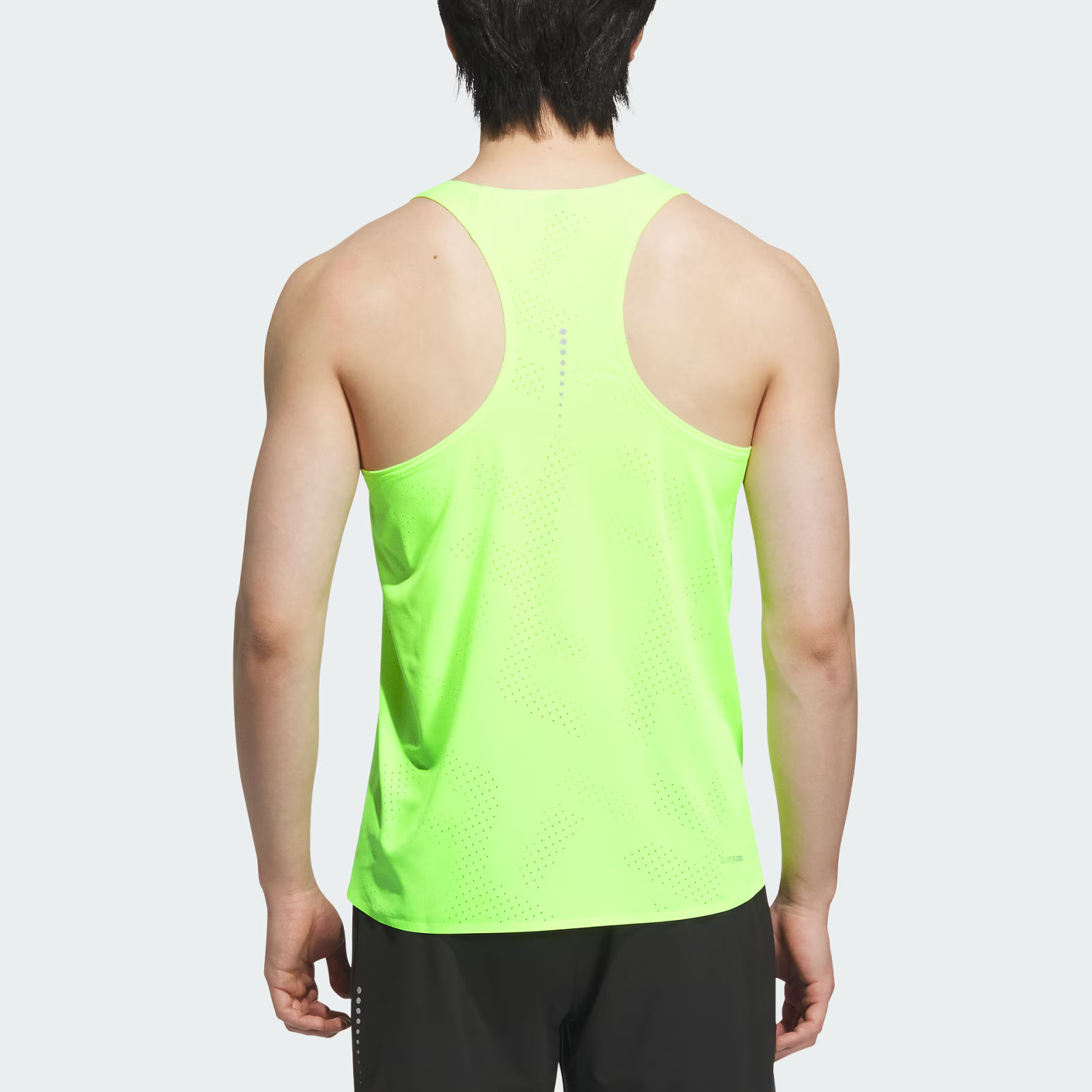 Adidas Running Tank Top Unisex Bright Lemon/Dark Silver Gray
