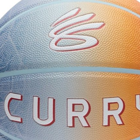 Under Armour CURRY 295 Valentine Pu Basketball Blue Orange Size 7 Training Unisex